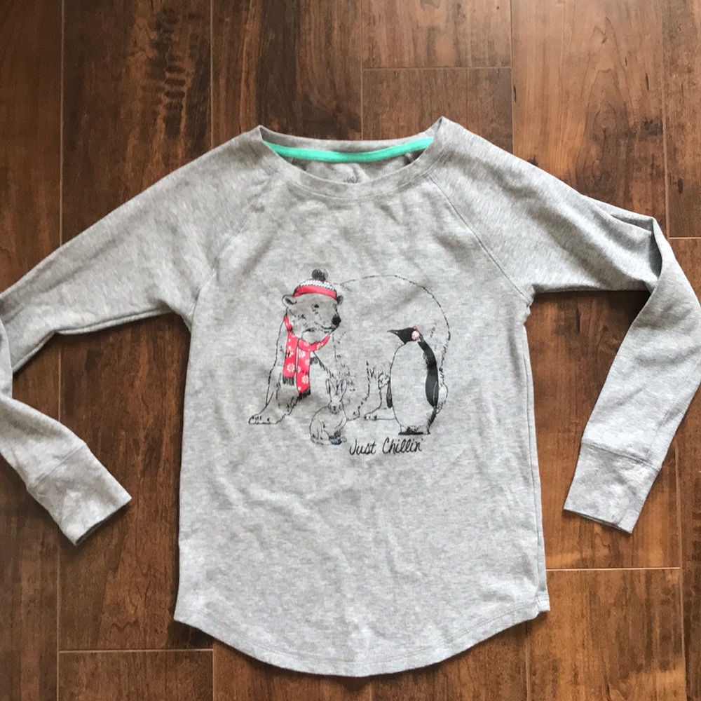 Girls long sleeve casual top